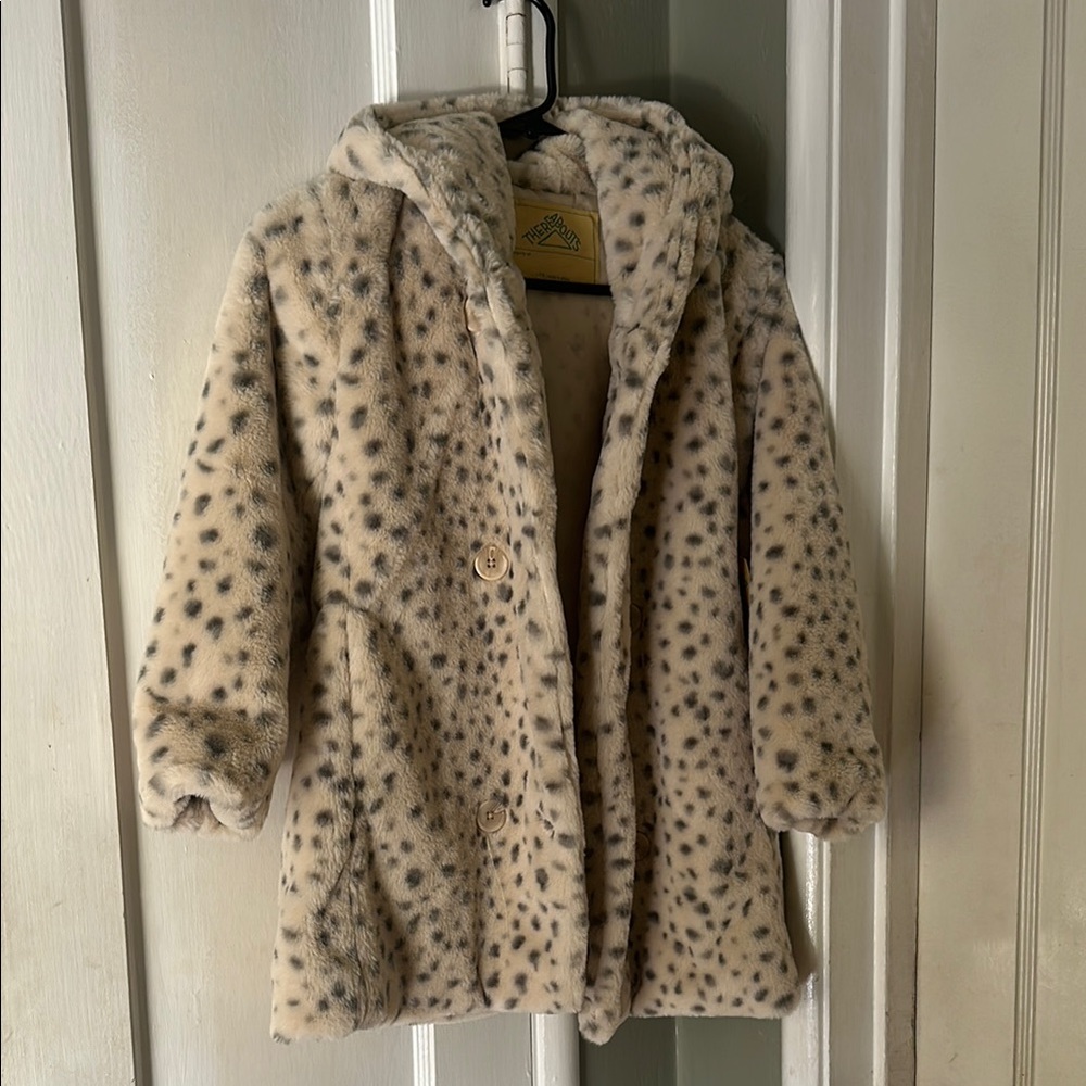 Kids Faux Fur Coat